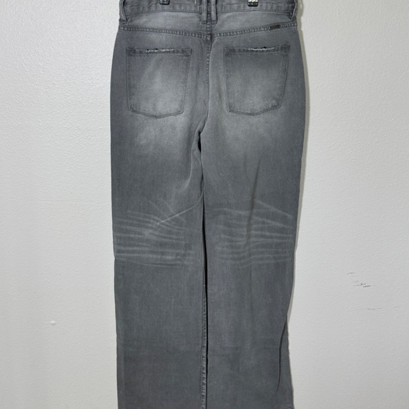 KanCan High Rise 90s Flare Jeans Gray Size 11/29 - Picture 5 of 7